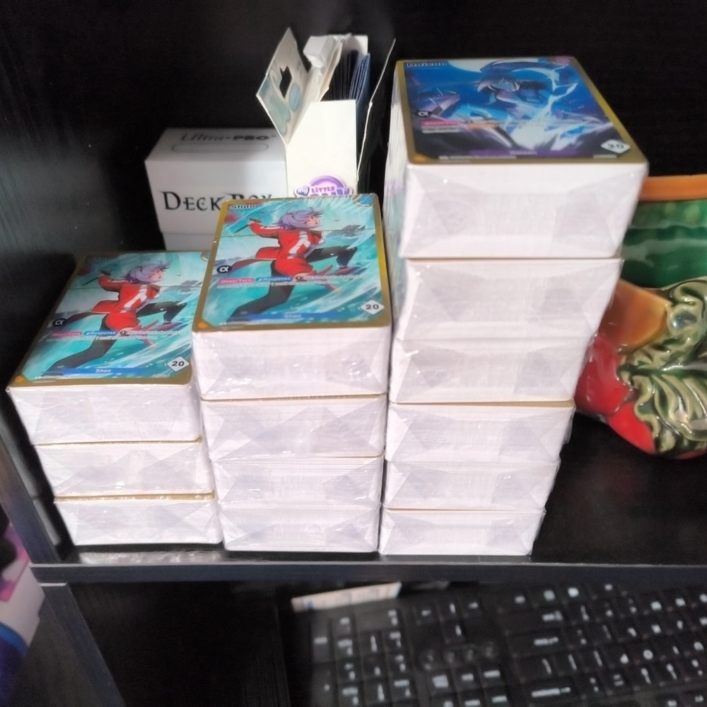 Trading Card Decks with Colorful Artwork